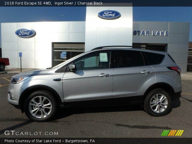 2018 Ford Escape SE 4WD in Ingot Silver