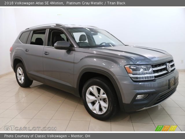 2018 Volkswagen Atlas SE 4Motion in Platinum Gray Metallic