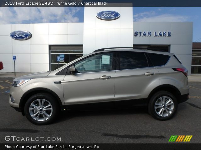 2018 Ford Escape SE 4WD in White Gold