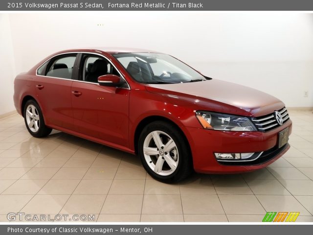 2015 Volkswagen Passat S Sedan in Fortana Red Metallic