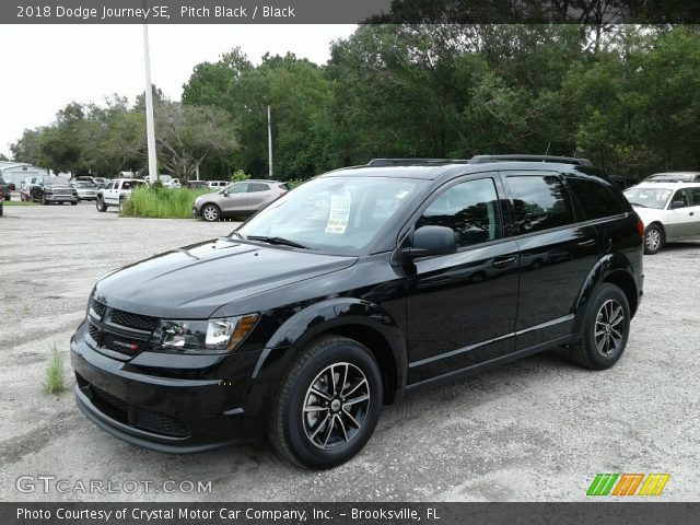 2018 Dodge Journey SE in Pitch Black