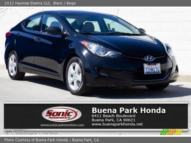 2013 Hyundai Elantra GLS in Black