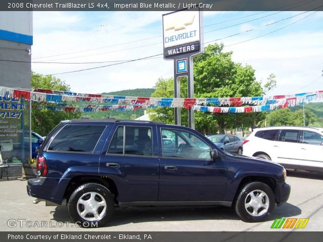 2008 Chevrolet TrailBlazer LS 4x4 in Imperial Blue Metallic