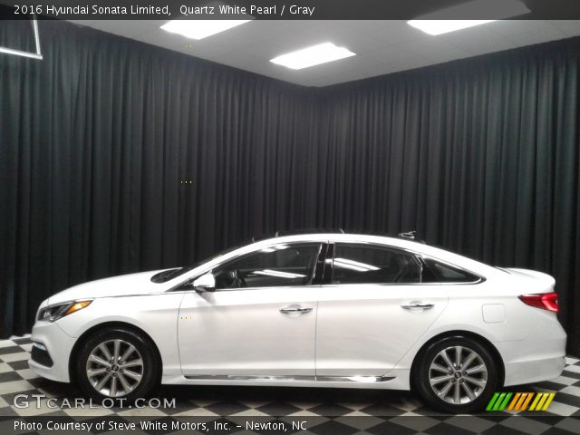 2016 Hyundai Sonata Limited in Quartz White Pearl