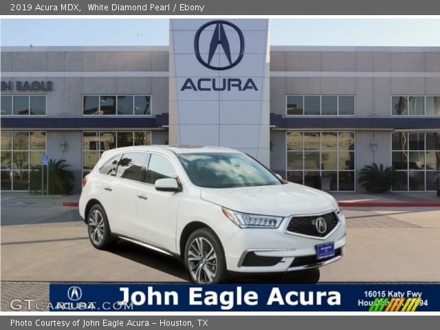 2019 Acura MDX  in White Diamond Pearl