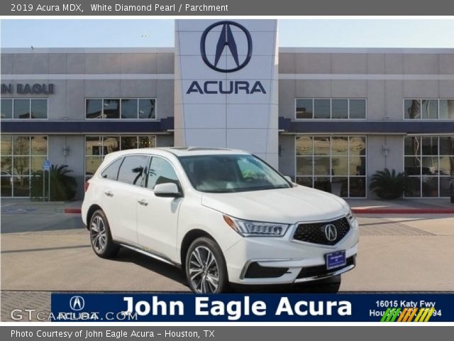 2019 Acura MDX  in White Diamond Pearl