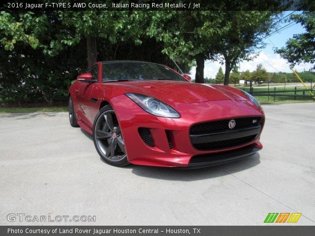 2016 Jaguar F-TYPE S AWD Coupe in Italian Racing Red Metallic