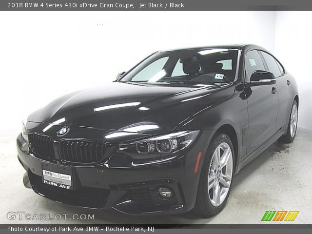 2018 BMW 4 Series 430i xDrive Gran Coupe in Jet Black