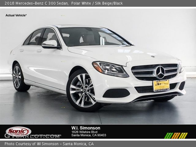 2018 Mercedes-Benz C 300 Sedan in Polar White