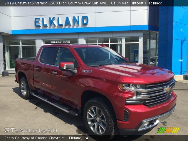 2019 Chevrolet Silverado 1500 High Country Crew Cab 4WD in Cajun Red Tintcoat