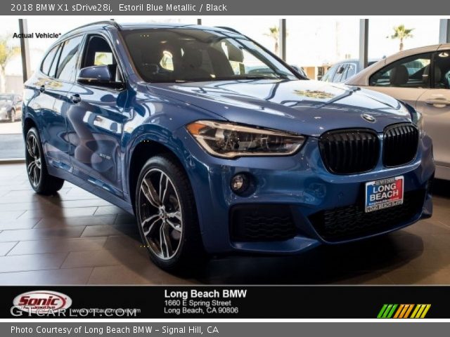 2018 BMW X1 sDrive28i in Estoril Blue Metallic