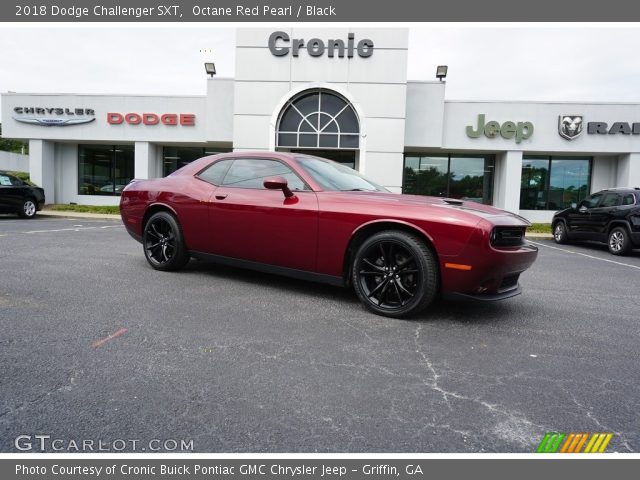 2018 Dodge Challenger SXT in Octane Red Pearl