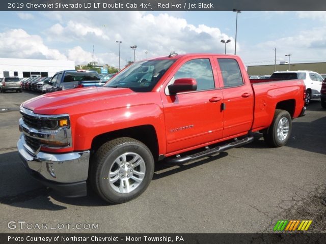 2019 Chevrolet Silverado LD LT Double Cab 4x4 in Red Hot