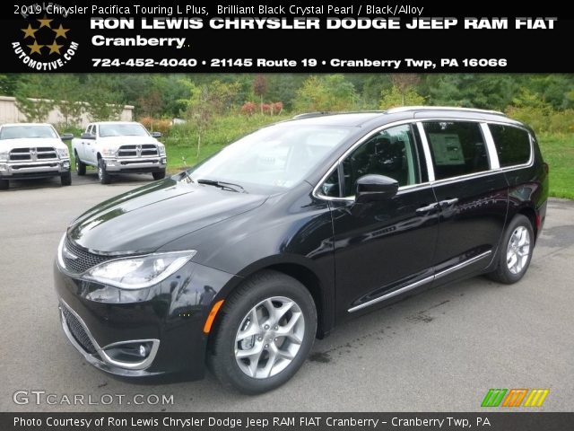 2019 Chrysler Pacifica Touring L Plus in Brilliant Black Crystal Pearl