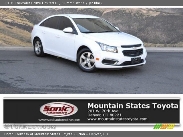 2016 Chevrolet Cruze Limited LT in Summit White