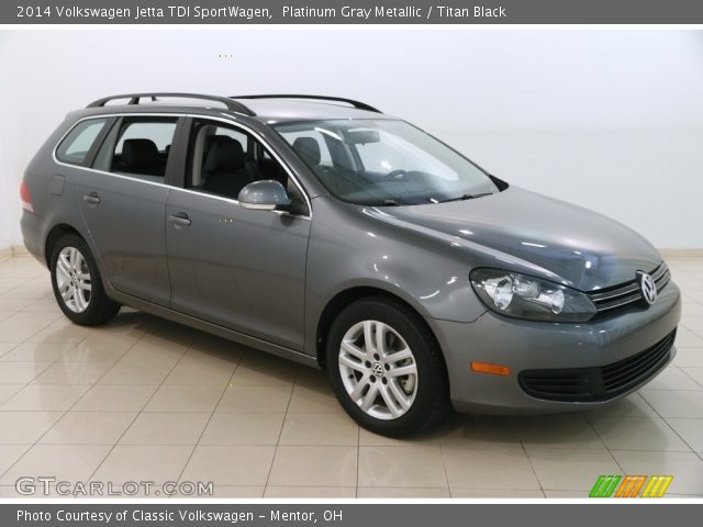 2014 Volkswagen Jetta TDI SportWagen in Platinum Gray Metallic