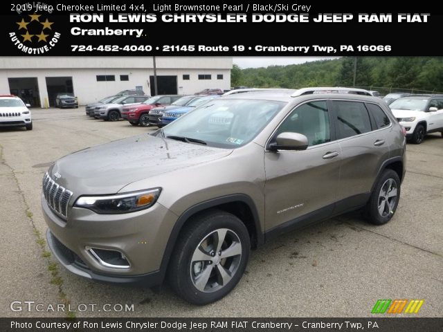 2019 Jeep Cherokee Limited 4x4 in Light Brownstone Pearl