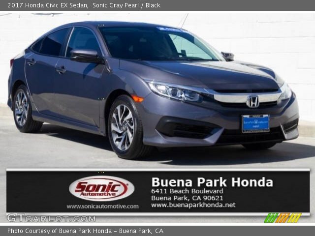 2017 Honda Civic EX Sedan in Sonic Gray Pearl