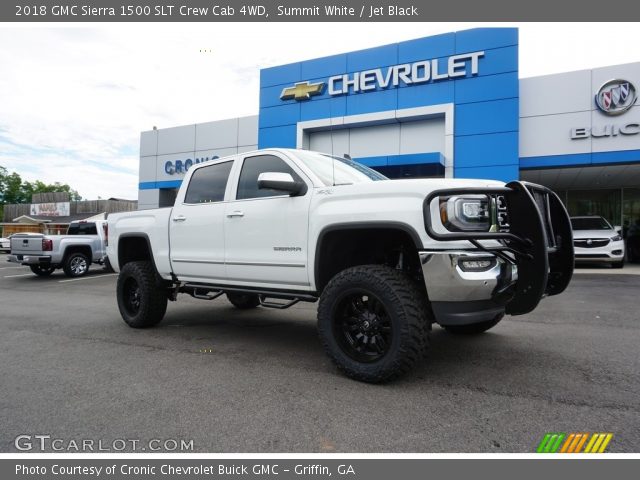 2018 GMC Sierra 1500 SLT Crew Cab 4WD in Summit White