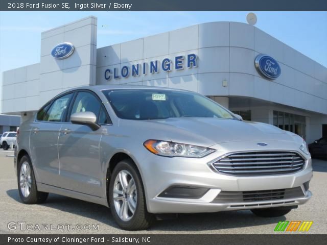 2018 Ford Fusion SE in Ingot Silver