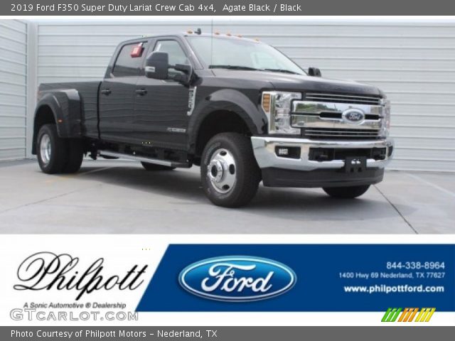 2019 Ford F350 Super Duty Lariat Crew Cab 4x4 in Agate Black