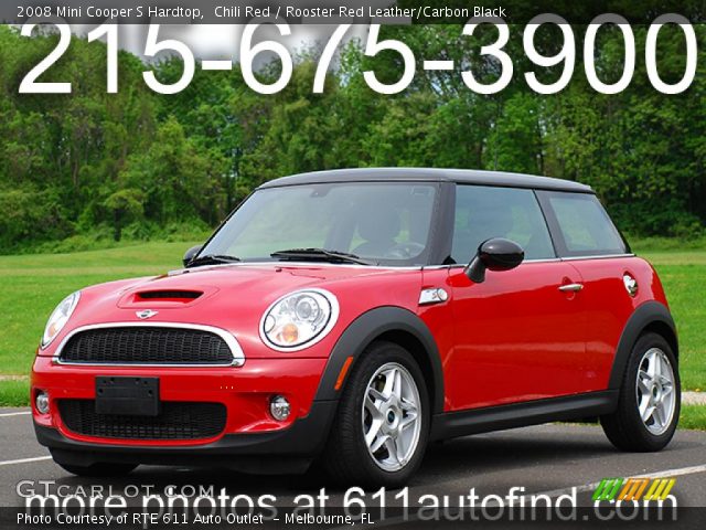 2008 Mini Cooper S Hardtop in Chili Red