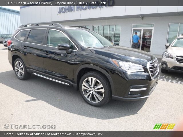 2019 Subaru Ascent Limited in Crystal Black Silica