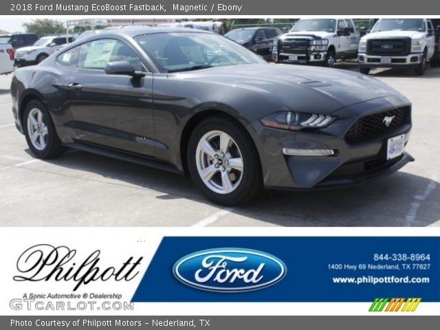 2018 Ford Mustang EcoBoost Fastback in Magnetic