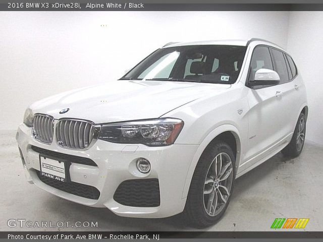 2016 BMW X3 xDrive28i in Alpine White