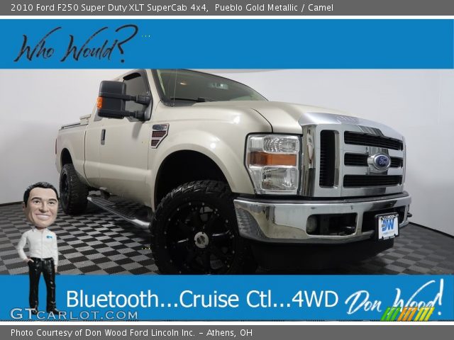 2010 Ford F250 Super Duty XLT SuperCab 4x4 in Pueblo Gold Metallic