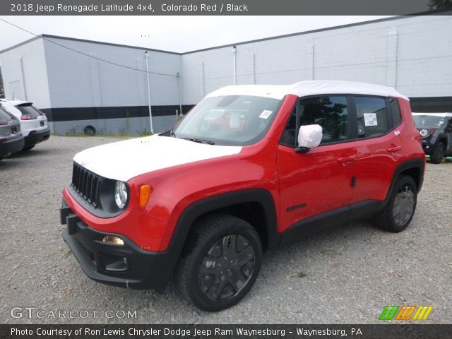 2018 Jeep Renegade Latitude 4x4 in Colorado Red