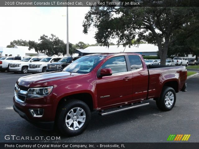 2018 Chevrolet Colorado LT Extended Cab in Cajun Red Tintcoat