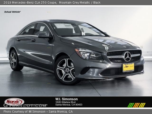 2019 Mercedes-Benz CLA 250 Coupe in Mountain Grey Metallic