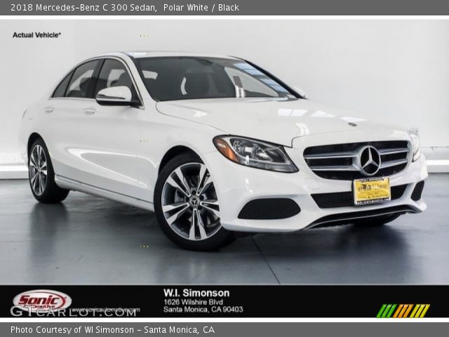 2018 Mercedes-Benz C 300 Sedan in Polar White