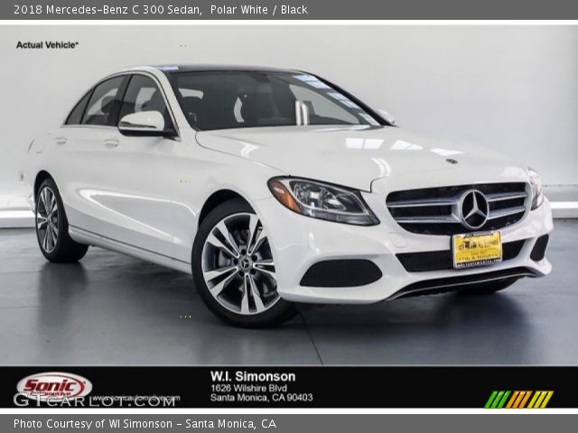 2018 Mercedes-Benz C 300 Sedan in Polar White