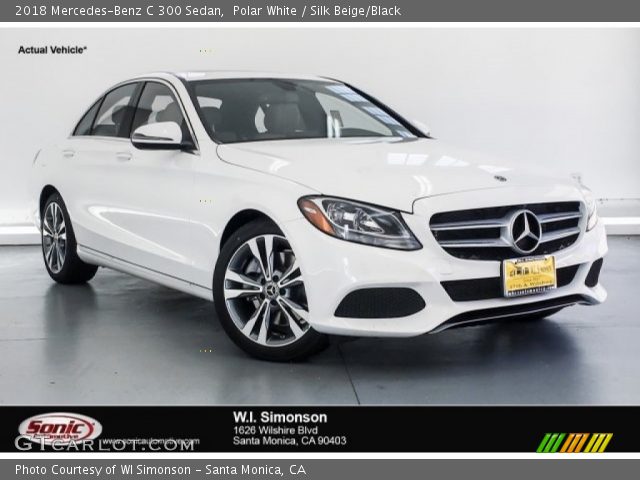 2018 Mercedes-Benz C 300 Sedan in Polar White