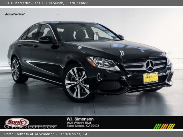 2018 Mercedes-Benz C 300 Sedan in Black