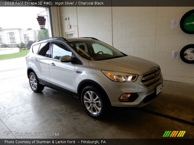2018 Ford Escape SE 4WD in Ingot Silver