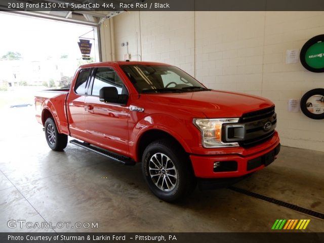 2018 Ford F150 XLT SuperCab 4x4 in Race Red
