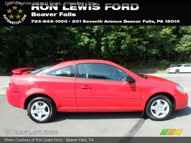 2007 Chevrolet Cobalt LS Coupe in Victory Red