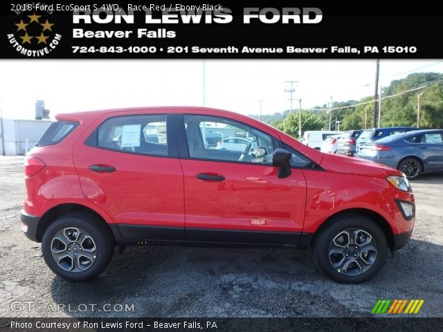 2018 Ford EcoSport S 4WD in Race Red