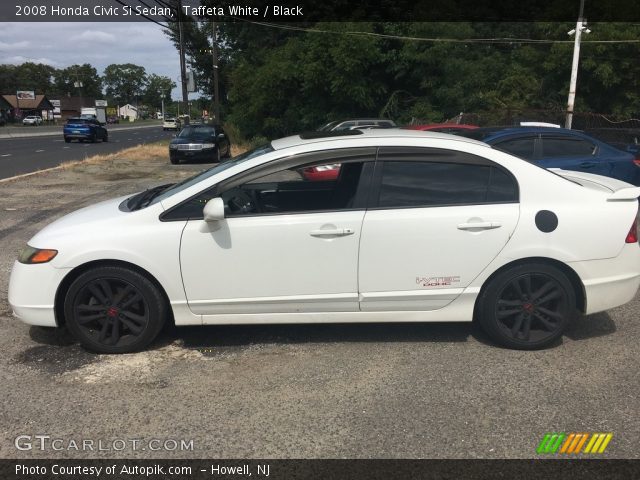 2008 Honda Civic Si Sedan in Taffeta White