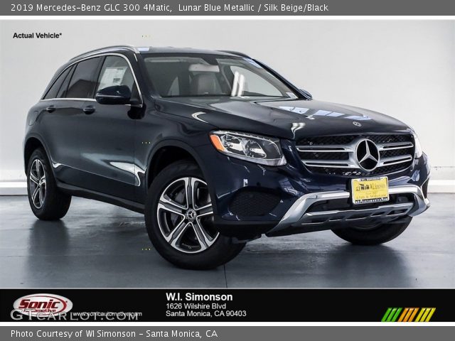 2019 Mercedes-Benz GLC 300 4Matic in Lunar Blue Metallic