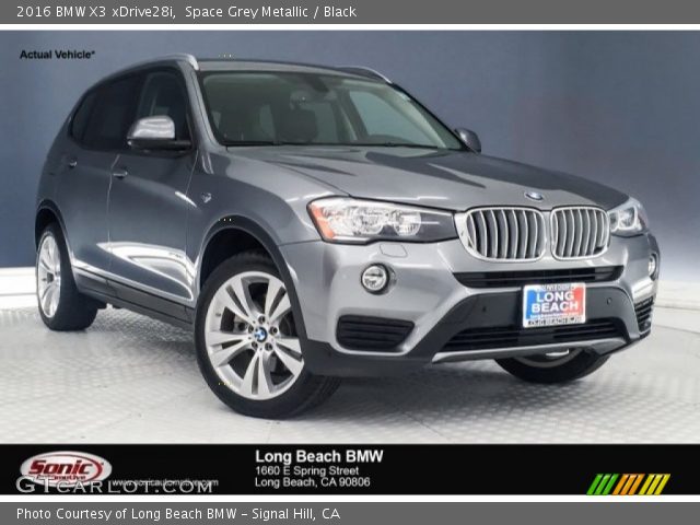 2016 BMW X3 xDrive28i in Space Grey Metallic