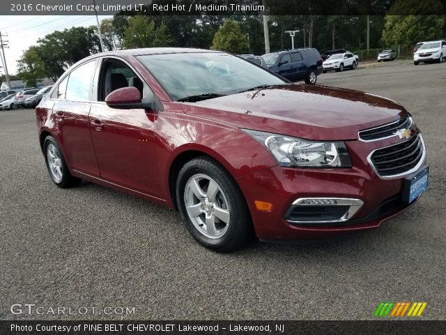 2016 Chevrolet Cruze Limited LT in Red Hot