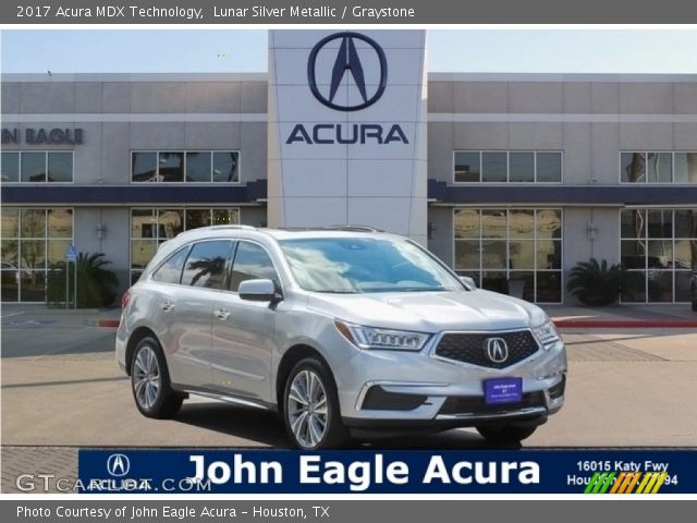 2017 Acura MDX Technology in Lunar Silver Metallic