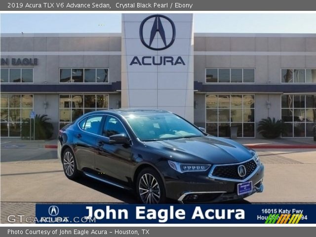2019 Acura TLX V6 Advance Sedan in Crystal Black Pearl