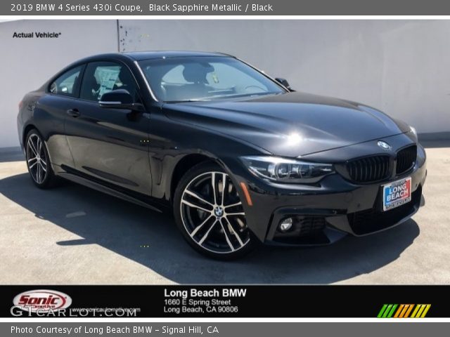 2019 BMW 4 Series 430i Coupe in Black Sapphire Metallic