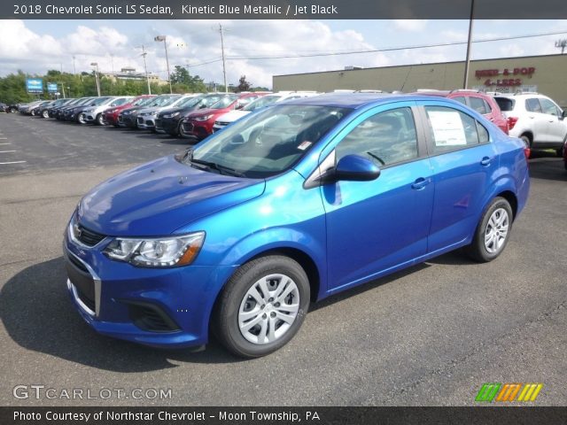 2018 Chevrolet Sonic LS Sedan in Kinetic Blue Metallic