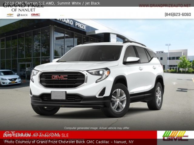 2019 GMC Terrain SLE AWD in Summit White
